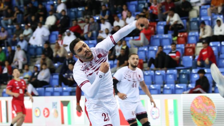 من مباراة النهائي بين قطر واليابان