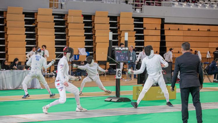 جانب من المنافسات