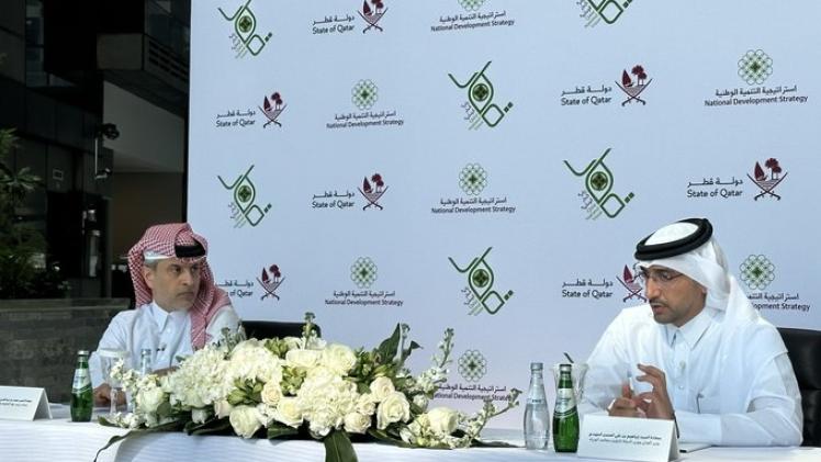 جانب من المؤتمر الصحفي