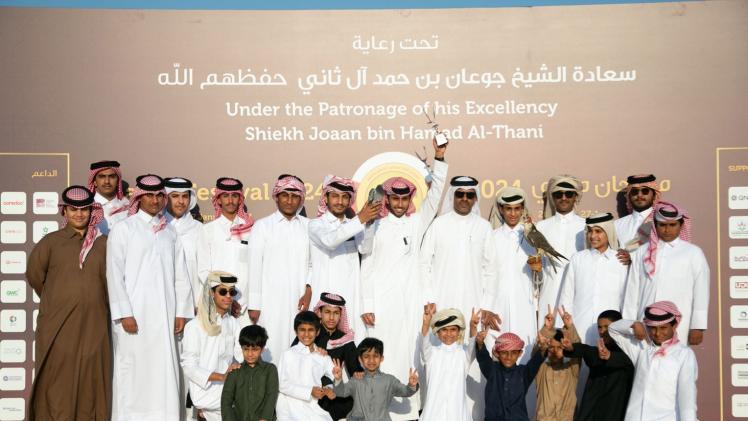 جانب من مهرجان قطر الدولي للصقور والصيد