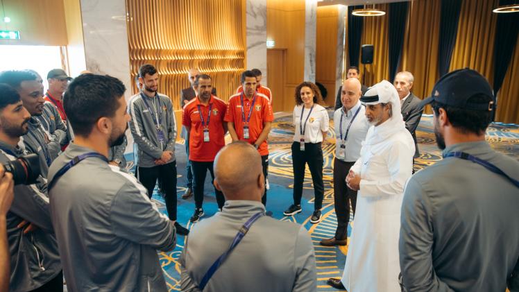 جانب من الزيارة