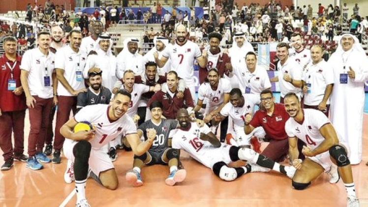 المنتخب القطري للكرة الطائرة