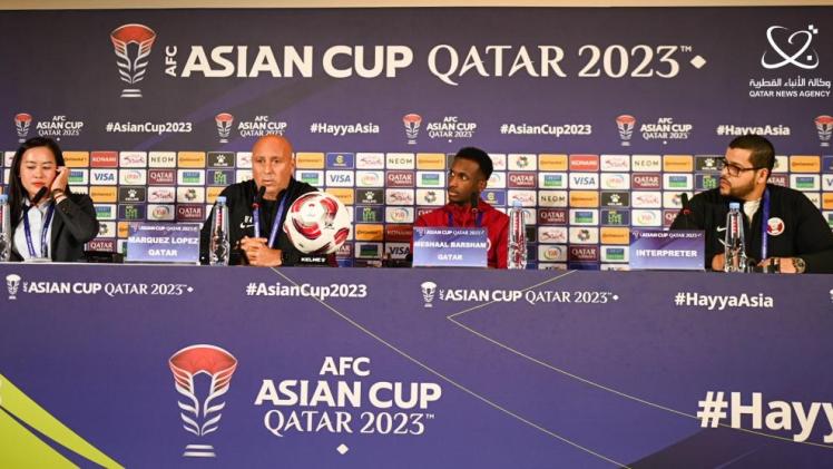 جانب من المؤتمر الصحفي