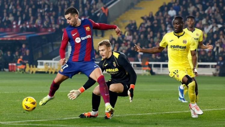 مباراة برشلونة وفياريال