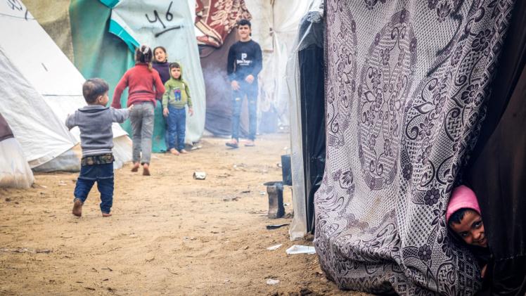 معاناة أطفال غزة - صورة أرشيفية