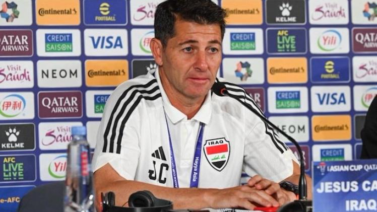 جيسوس كاساس مدرب المنتخب العراقي