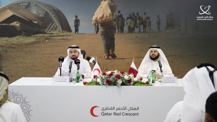 جانب من المؤتمر الصحفي