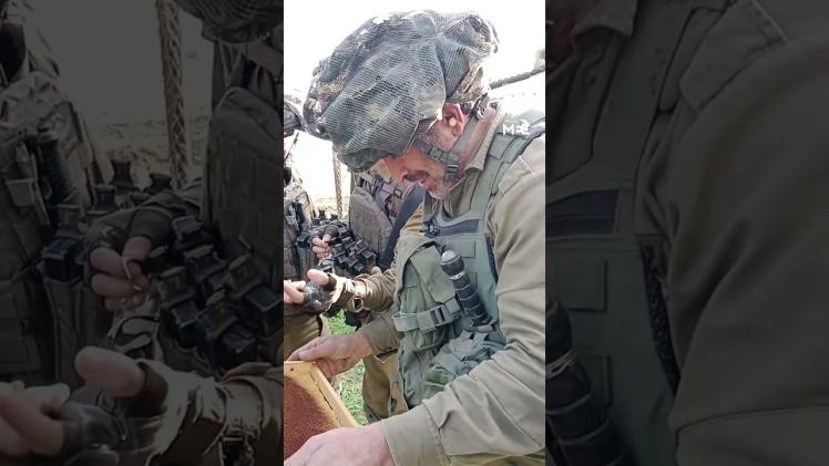 جنود الاحتلال يستعرضون الاستيلاء على المنحل وتخريبه