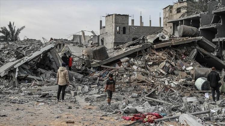 آثار العدوان الإسرائيلي على قطاع غزة