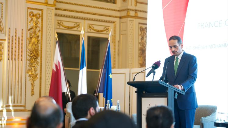 معالي الشيخ محمد بن عبدالرحمن بن جاسم آل ثاني رئيس مجلس الوزراء وزير الخارجية