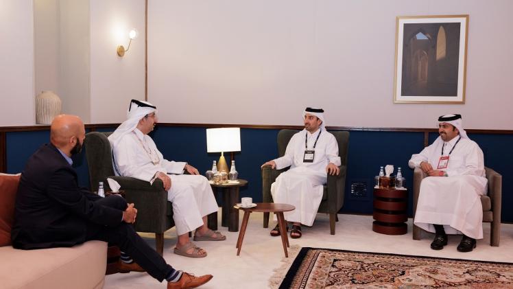 جانب من اللقاءات