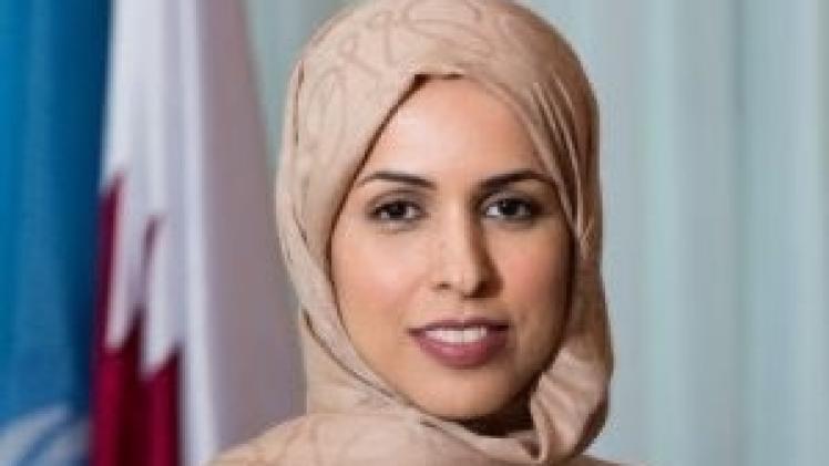 سعادة الشيخة علياء أحمد بن سيف آل ثاني المندوبة الدائمة لدولة قطر لدى الأمم المتحدة