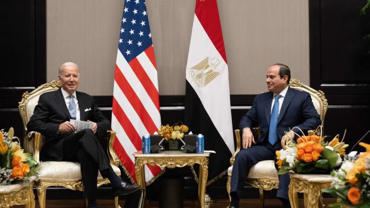 الرئيسان المصري والأمريكي