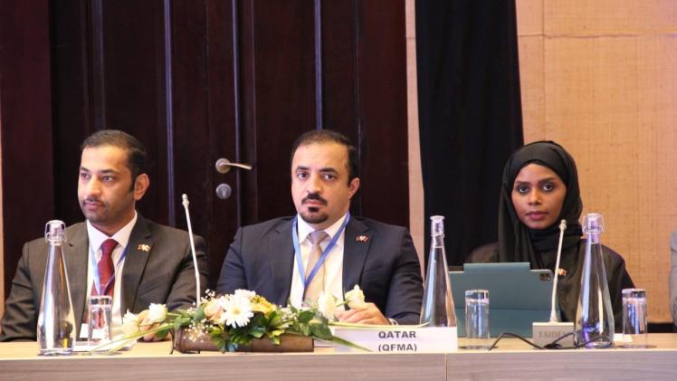 الدكتور طامي بن أحمد البنعلي الرئيس التنفيذي لهيئة قطر للأسواق المالية.