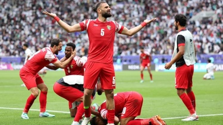 لاعبو منتخب الأردن