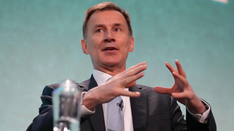 جيريمي هنت وزير الخزانة البريطاني