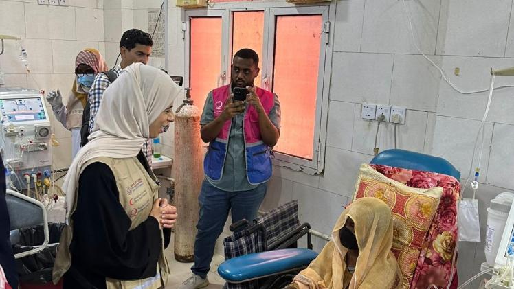 جانب من الزيارة