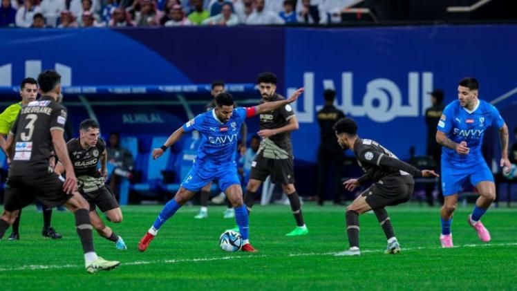 مباراة الهلال وضمك