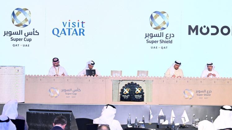 جانب من المؤتمر الصحفي