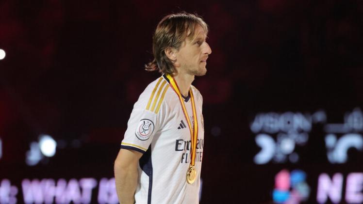 الكرواتي لوكا مودريتش نجم ريال مدريد