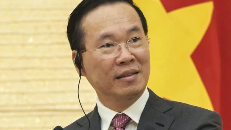 الرئيس الفيتنامي فو فان ثونغ