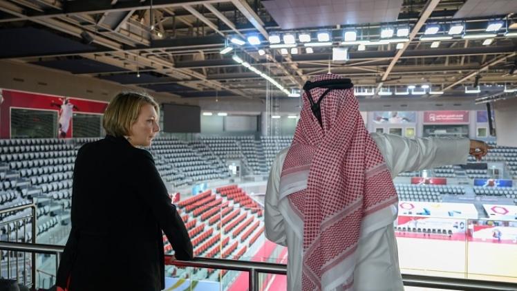 زيارة وفد الاتحاد الدولي