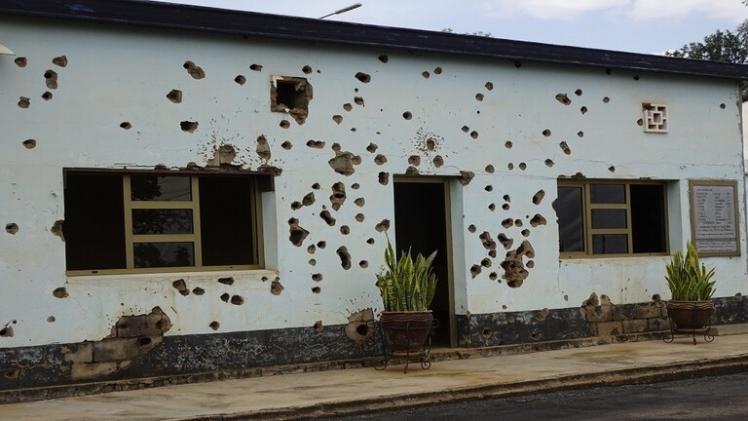 آثار الهجوم من حركة الشباب