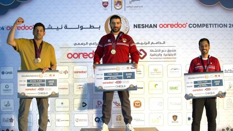 تتويج الفائزين في بطولة نيشان أريد للرماية