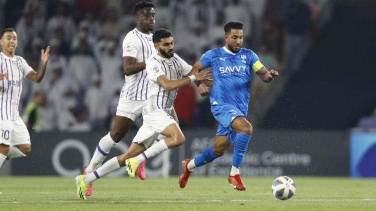 مباراة الذهاب بين الهلال والعين