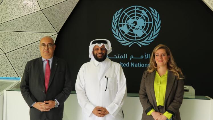 جانب من الزيارة