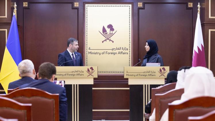 جانب من المؤتمر الصحفي