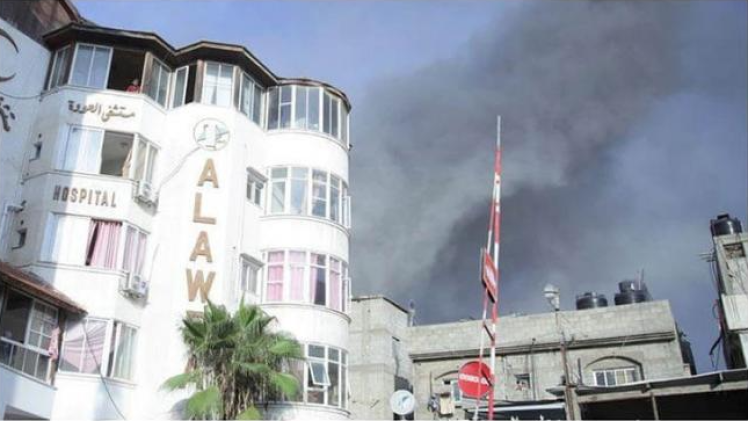 مستشفى العودة في جباليا