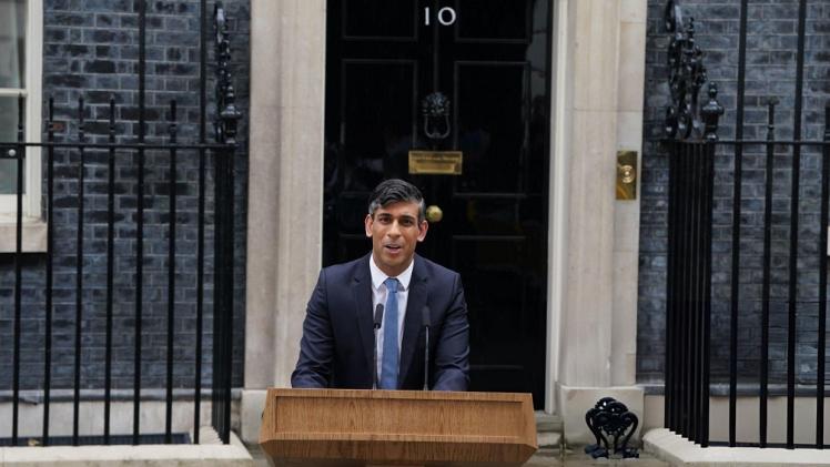 ريشي سوناك رئيس الوزراء البريطاني