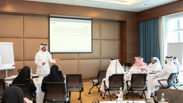 جانب من التدريب