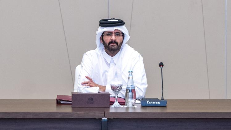 سمو الشيخ عبدالله بن حمد آل ثاني نائب الأمير رئيس مجلس أمناء جامعة قطر