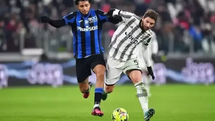 مباراة سابقة بين يوفنتوس وأتالانتا