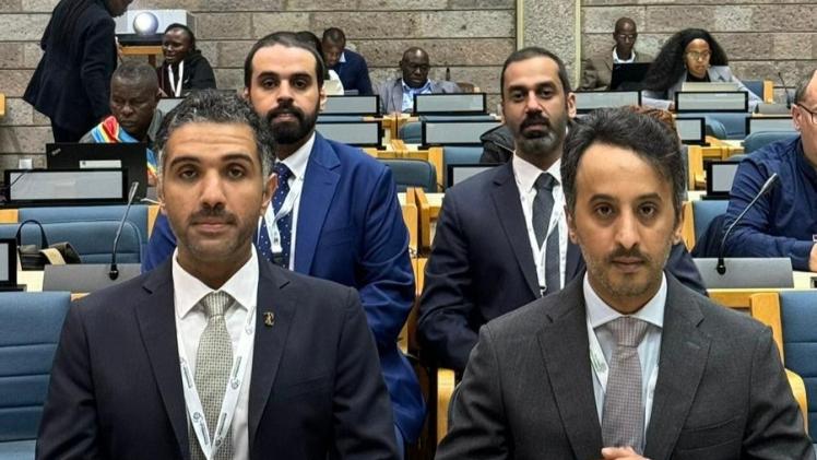 الوفد القطري المشارك في المؤتمر