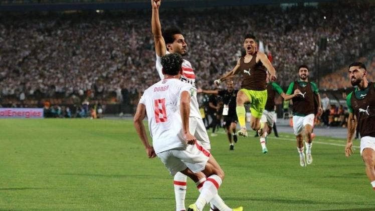 جانب من المباراة