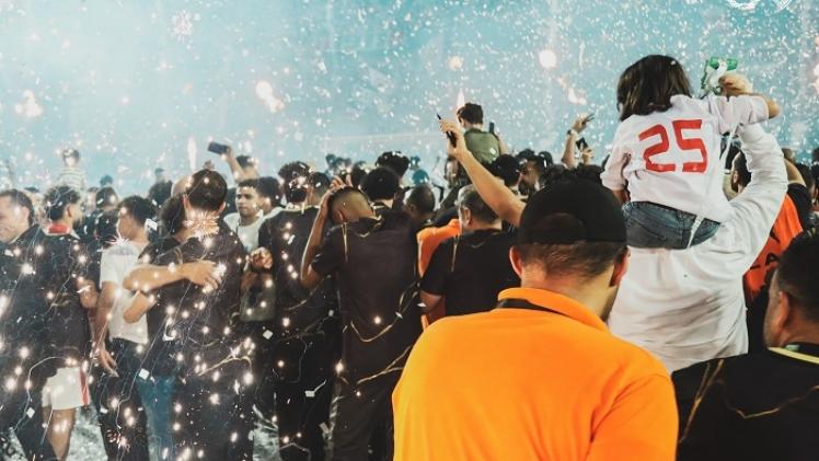 مراسم تتويج الزمالك