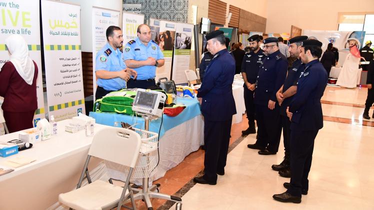 جانب من افتتاح المعرض