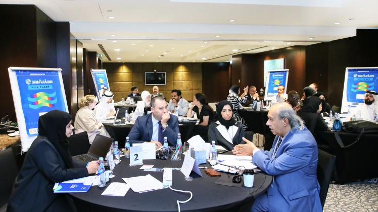 جانب من الورشة