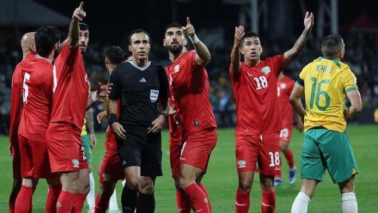 مباراة فلسطين وأستراليا