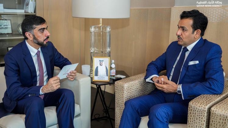 جانب من المقابلة