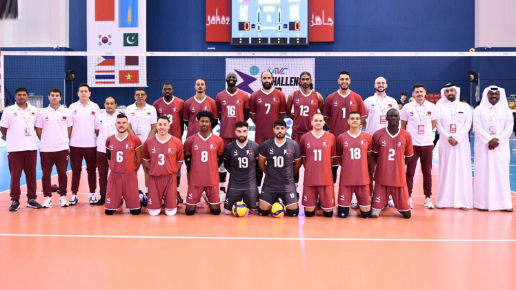 المنتخب القطري للكرة الطائرة