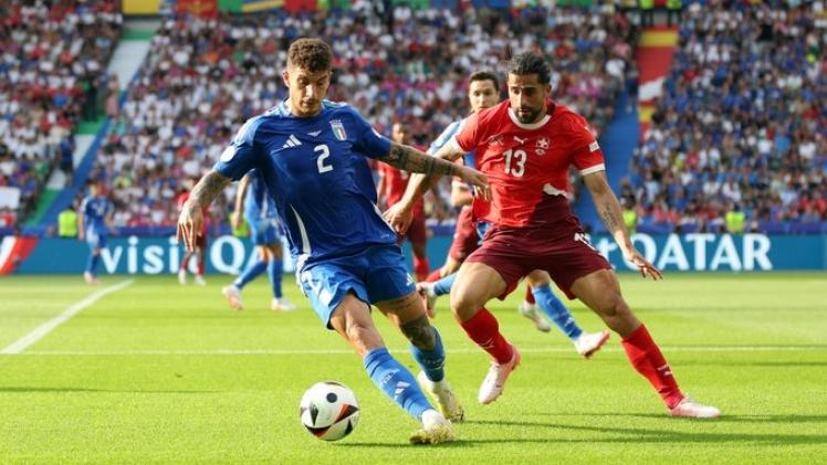مباراة إيطاليا ضد سويسرا