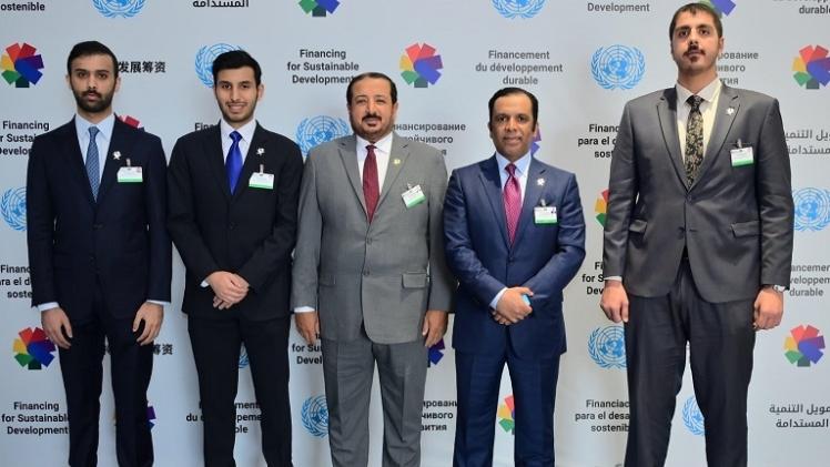 الوفد القطري المشارك في الاجتماع