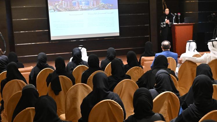 جانب من المحاضرة