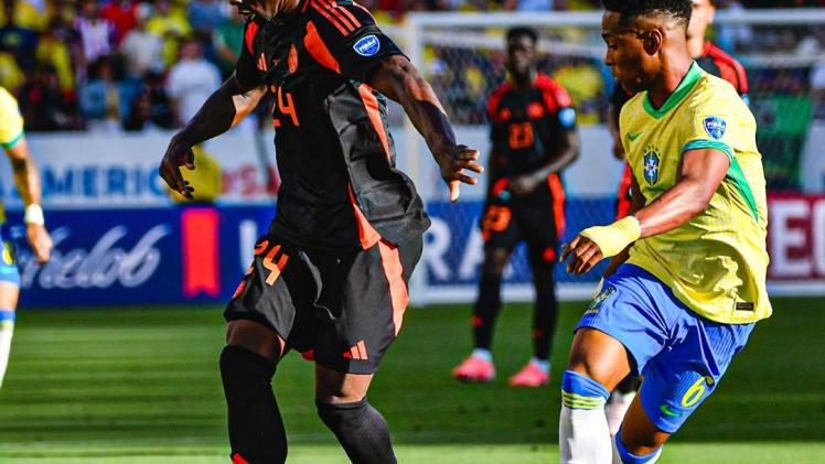 جانب من المباراة