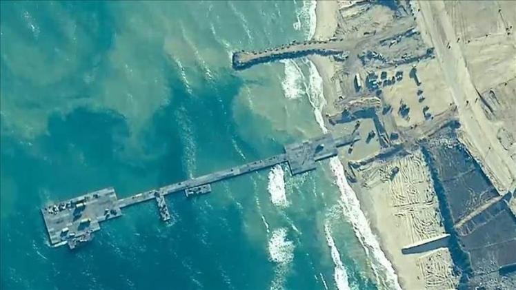 رصيف غزة العائم