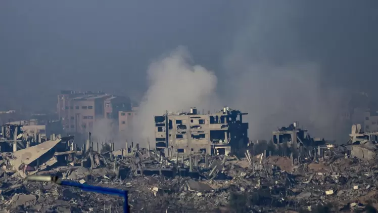 آثار العدوان الإسرائيلي على قطاع غزة